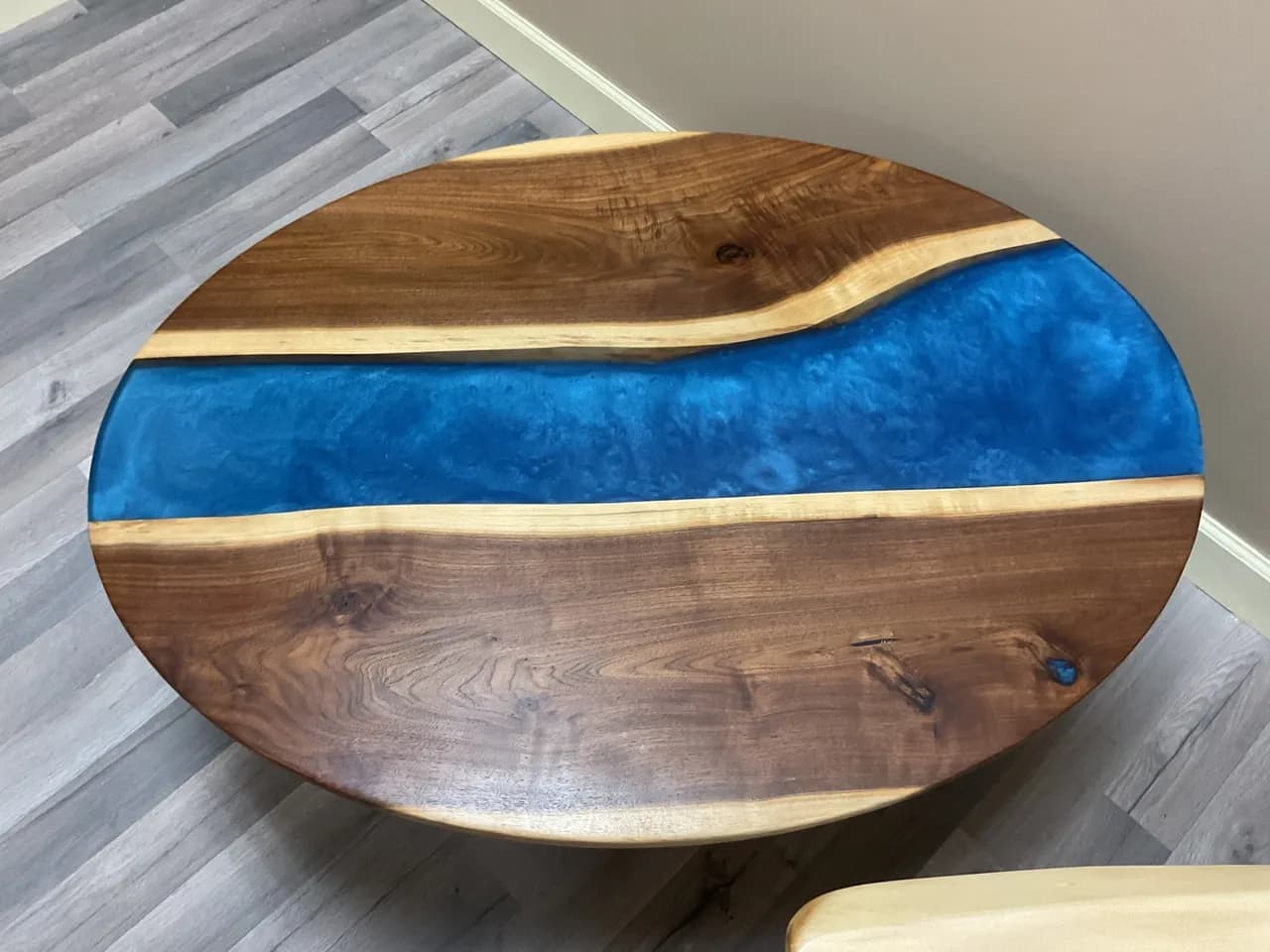 Custom coffee table with matte finish