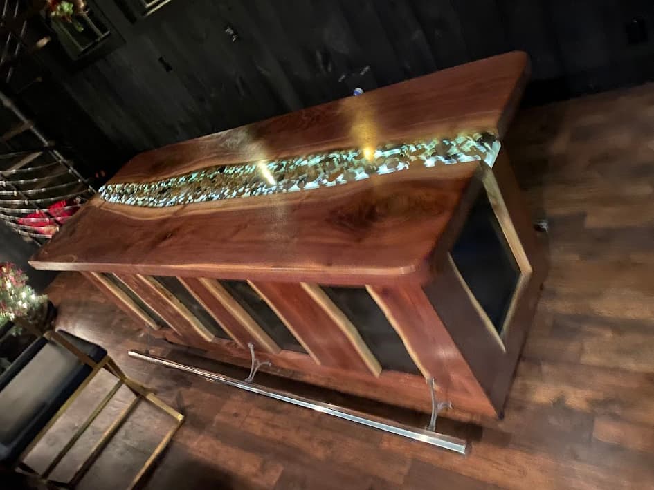 Standalone Bars & Bar Tops — custom live edge furniture