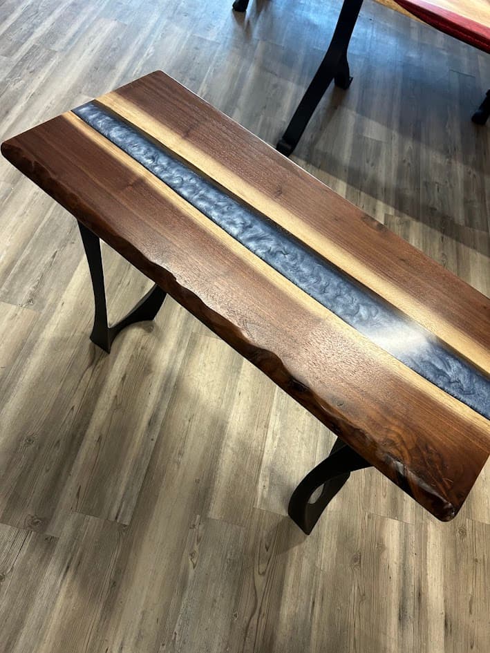 Black Walnut live edge table