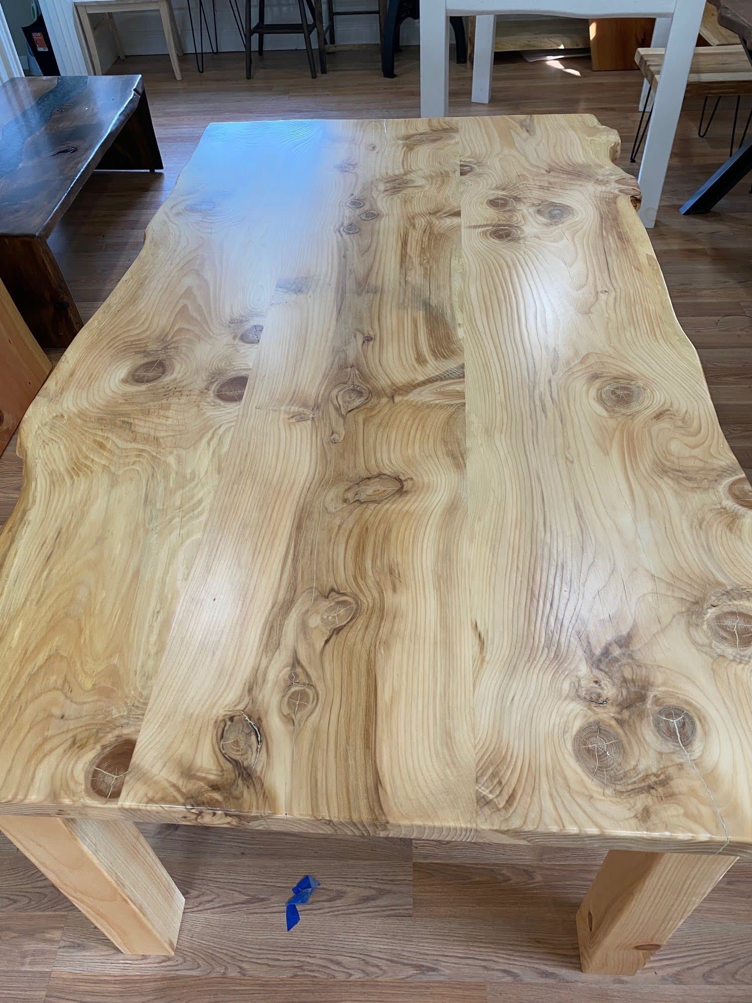 Douglas Fir custom table example