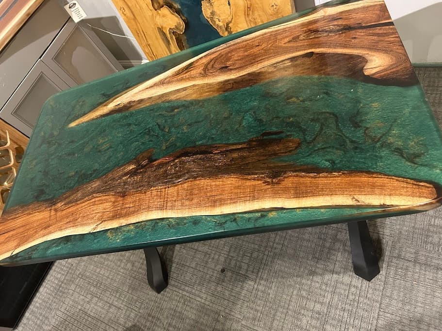Mahogany custom table example