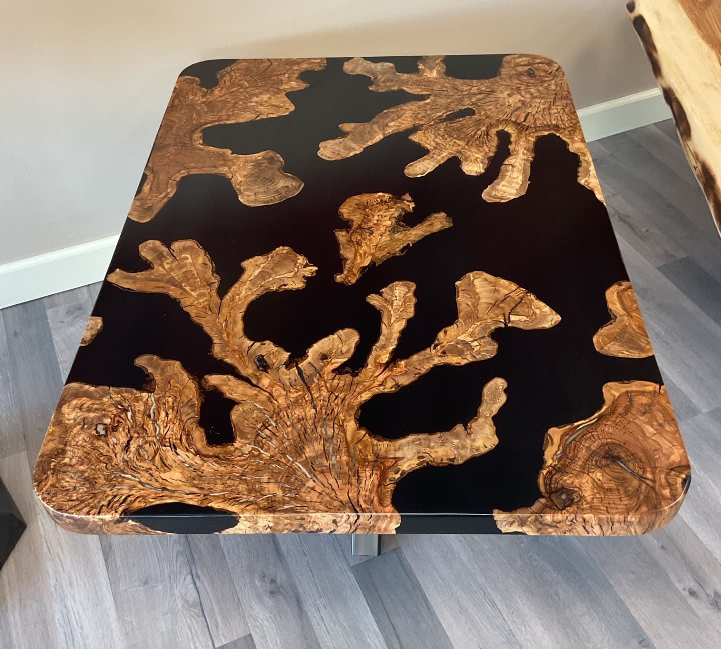 Olivewood custom table example